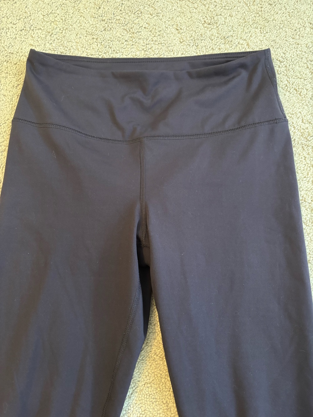 Yogalicious Lux,Women’s Navy High-Waist Leggings, Medium, Fleece Lined - Picture 4 of 8